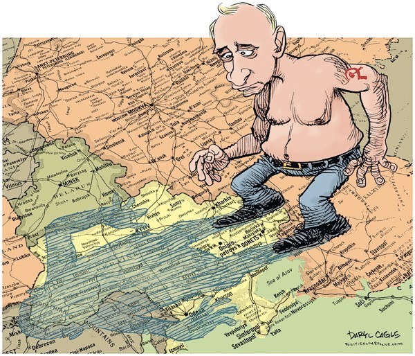 Пока Путин возглавляет Россию, на востоке Украины будет война