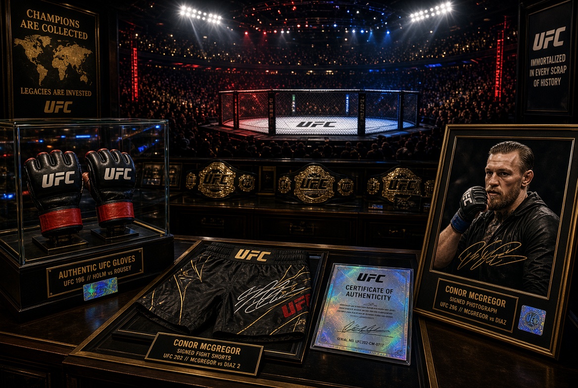 Від андерграунду до світового феномену: Еволюція колекціонування UFC та шалений попит на екіпірування Конора Макгрегора | меморабілія, автографи спортсменів