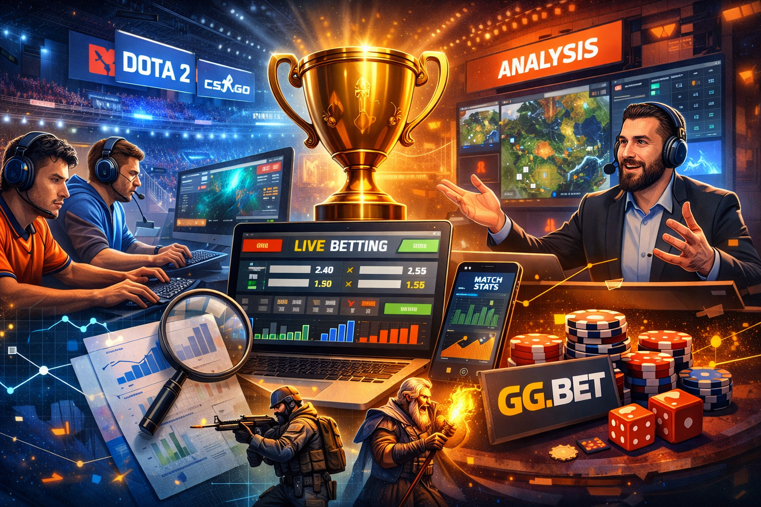 Кіберспорт між спортом і аналітикою: як змінюються змагання та сприйняття ставок