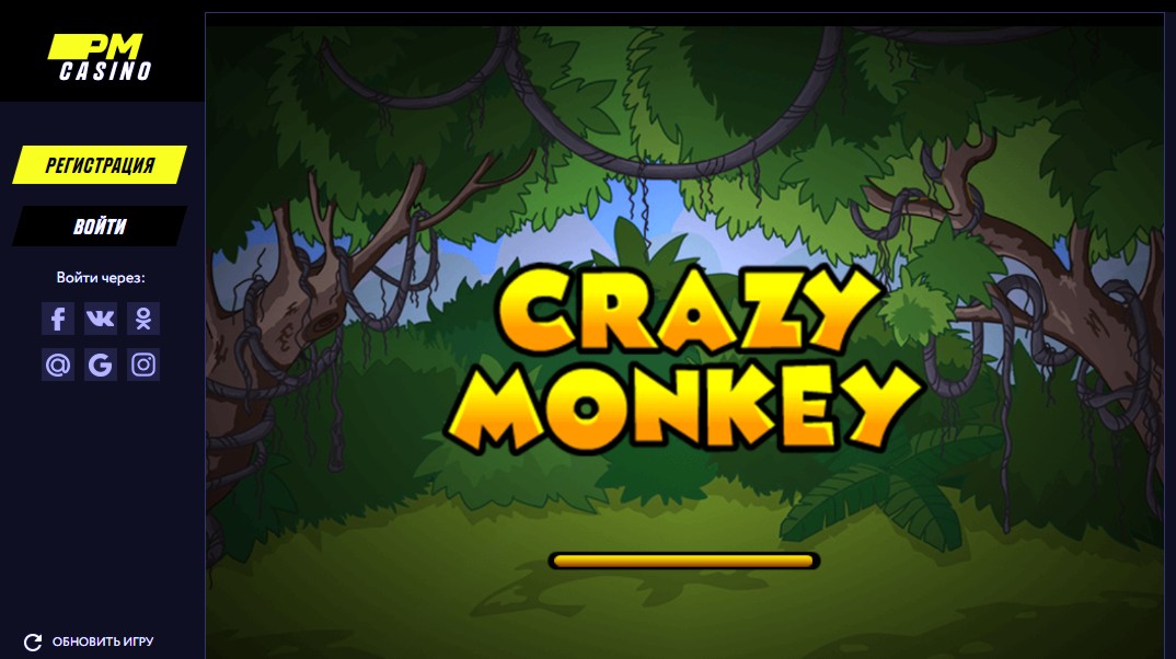 Crazy Monkey в онлайн-казино: веселые картинки, серьезные выигрыши
