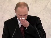 Пародия на «безмолвную речь» Путина «взорвала» Интернет