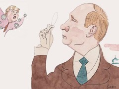 The New Yorker поместит на обложку Путина в образе денди