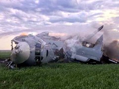 В России разбился военный самолет: 1 человек погиб, 5 раненых