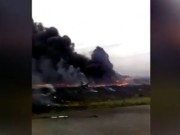 Видео катастрофы рейса MH17