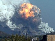 Взрывы на заводе в Донецке