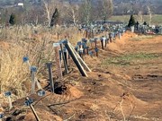 На кладбище возле Енакиево появилось более 700 безымянных могил