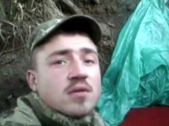 Родился в рубашке: боец АТО снял на видео взрыв снаряда террористов