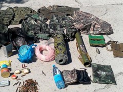 На Луганщине боевики сбежали от военных, бросив оружие