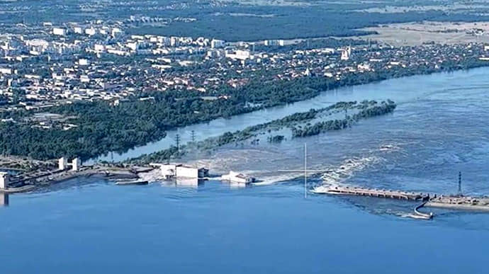 Каховская ГЭС полностью разрушена и не подлежит восстановлению – Укргидроэнерго