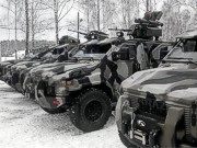 Полк «Азов» получил новые бронеавтомобили «Спартан»