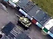 В Горловке боевики метят технику крестами