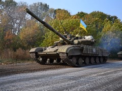 Сегодня силы АТО отвели от линии разграничения около 60 танков