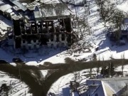 В сети появилось видео района Дебальцево, снятое с беспилотника