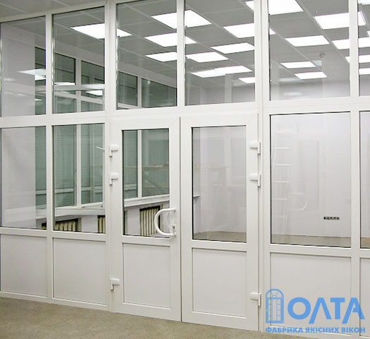 Металлопластиковые и алюминиевые двери для офисного обустройства