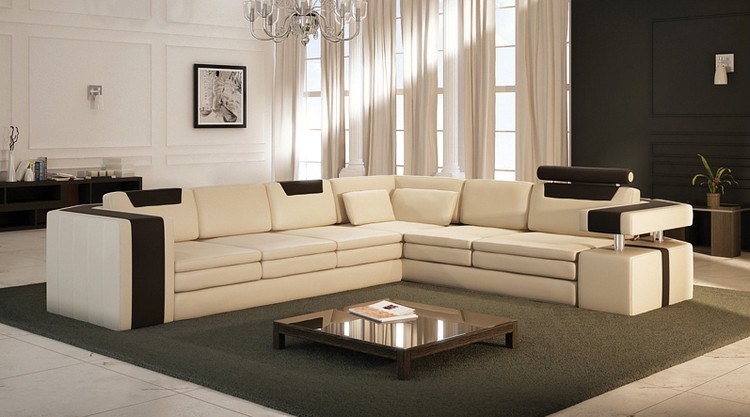 Угловой диван – основная часть интерьера