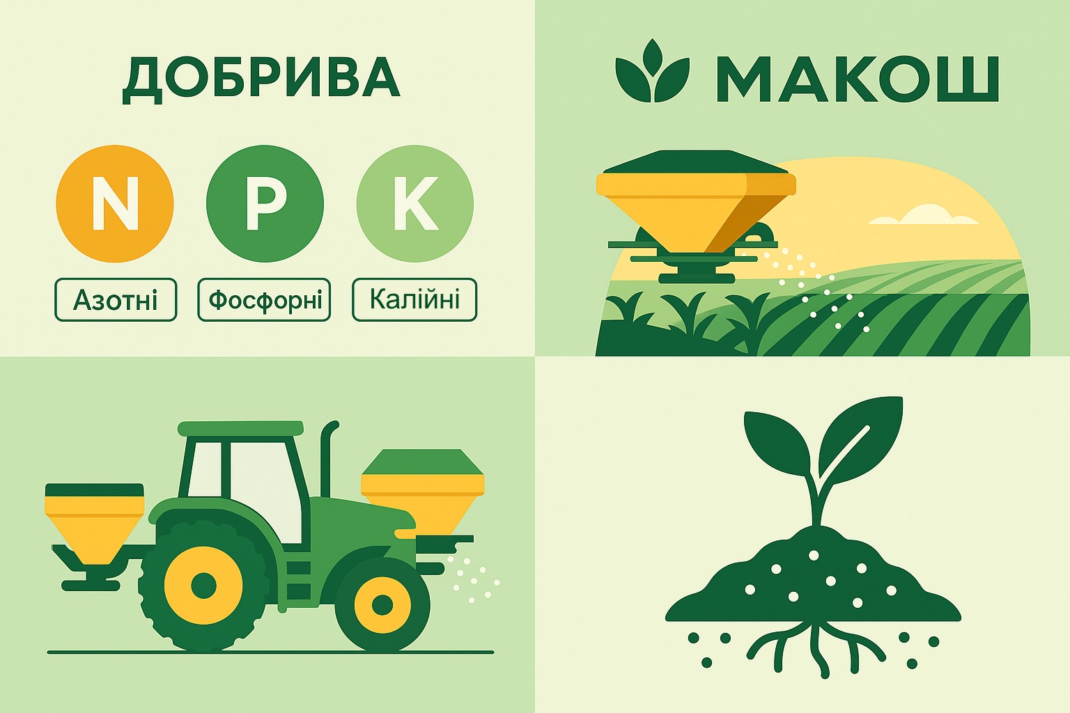 Makosh: інноваційні добрива для сучасного агровиробництва