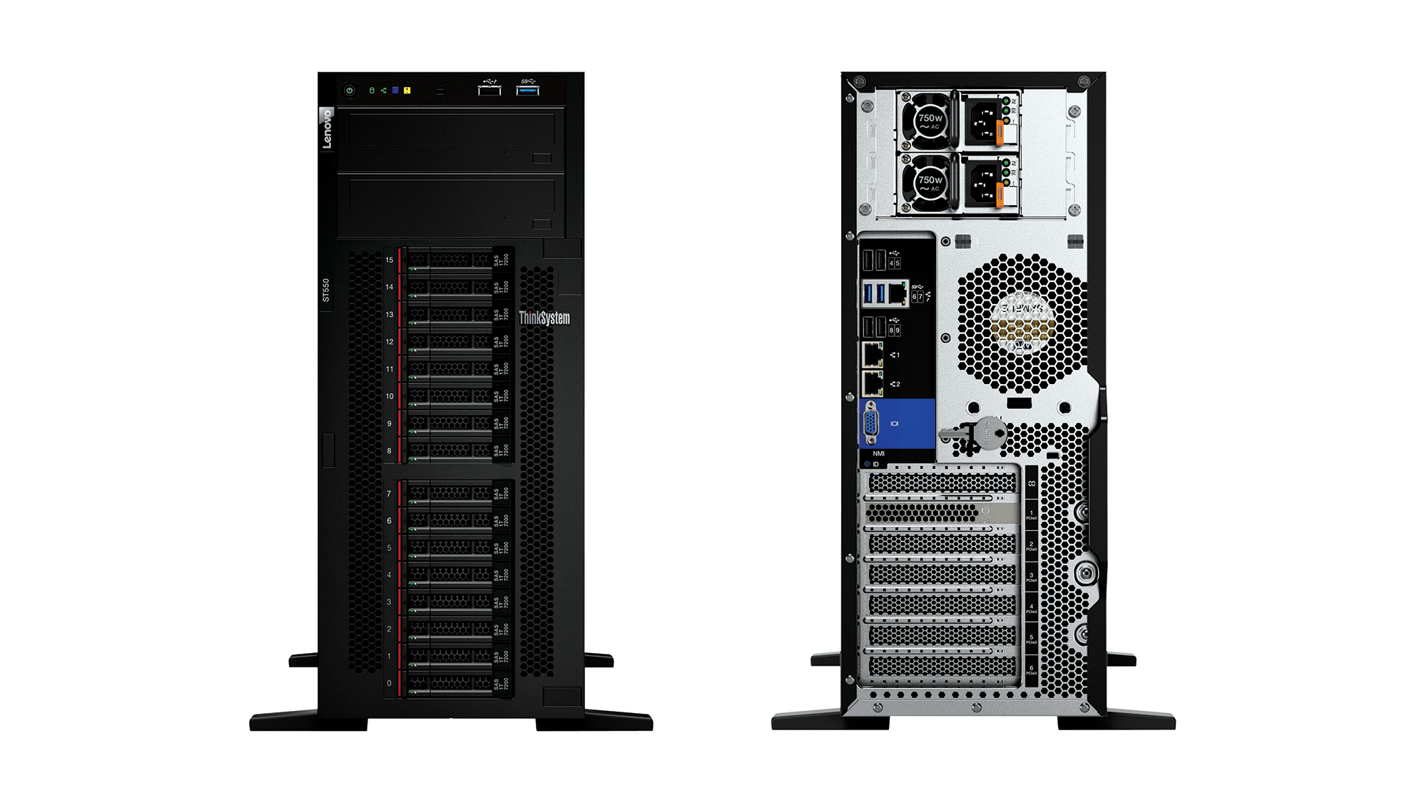 Сервер Lenovo Thinksystem ST550: в чем его преимущества