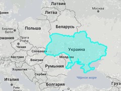 Україна на мапі світу