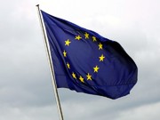 Над Киеврадой поднят флаг Евросоюза
