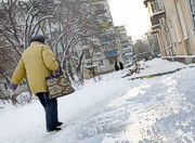 В Киеве 22 января зафиксировано рекордное число пострадавших из-за гололеда