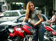 Украинка первой в СНГ совершит кругосветное путешествие на мотоцикле