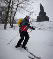 Синоптики: В Киеве выпало свыше полуцентнера снега на каждый квадратный метр