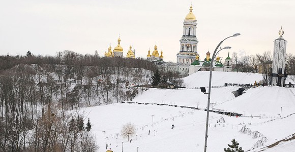 Киево-Печерской Лавре грозит подтопление