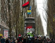 В Киеве на месте снесенного памятника Ленину могут установить памятник киевским меценатам