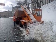 В КГГА рассказали, куда из города вывозится снег