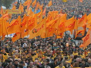 В Киеве отмечают годовщину Майдана