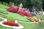 В Киеве открылась выставка цветов
