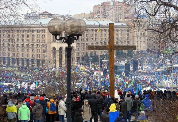 В Киеве прошло масштабное народное Вече