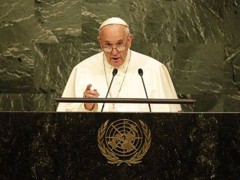 Выступая в ООН, Папа Римский говорил об Украине