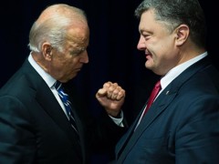 Байден предупредил Порошенко о риске снятия европейских санкций с РФ