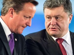 Кэмерон и Порошенко осудили планы боевиков провести псевдовыборы