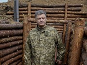 Порошенко: График строительства фортификаций выполнен на 87%