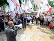 В Донецке протестовали против ареста лидера областной «Батькивщины»