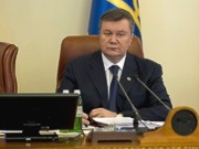 Янукович посетил расширенное заседание Кабмина