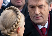 Ющенко встретился с Тимошенко