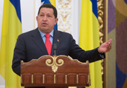Уго Чавес прибыл в Украину