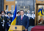 Янукович устроил торжественный прием в Украинском доме