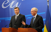 Янукович встретился с президентом Евросоюза