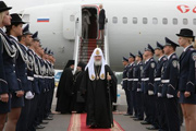 Патриарх Кирилл прилетел в Одессу