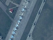 НАТО обнародовала спутниковые фото российских войск на границе с Украиной