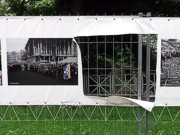 В центре Киева украли часть фотовыставки, посвященной Майдану