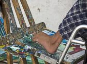 В столице открылась уникальная выставка работ художников-инвалидов