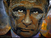Художница Дарья Марченко создала из гильз портрет Путина