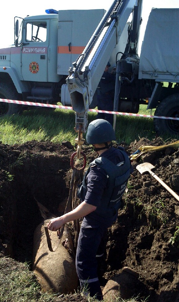 Эхо войны: В Крыму найдены и уничтожены две крупных немецких бомбы