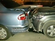 В Киеве прокурор ГПУ разбил 4 машины