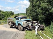 На Хмельнитчине легковушка врезалась в грузовик: Пятеро погибших